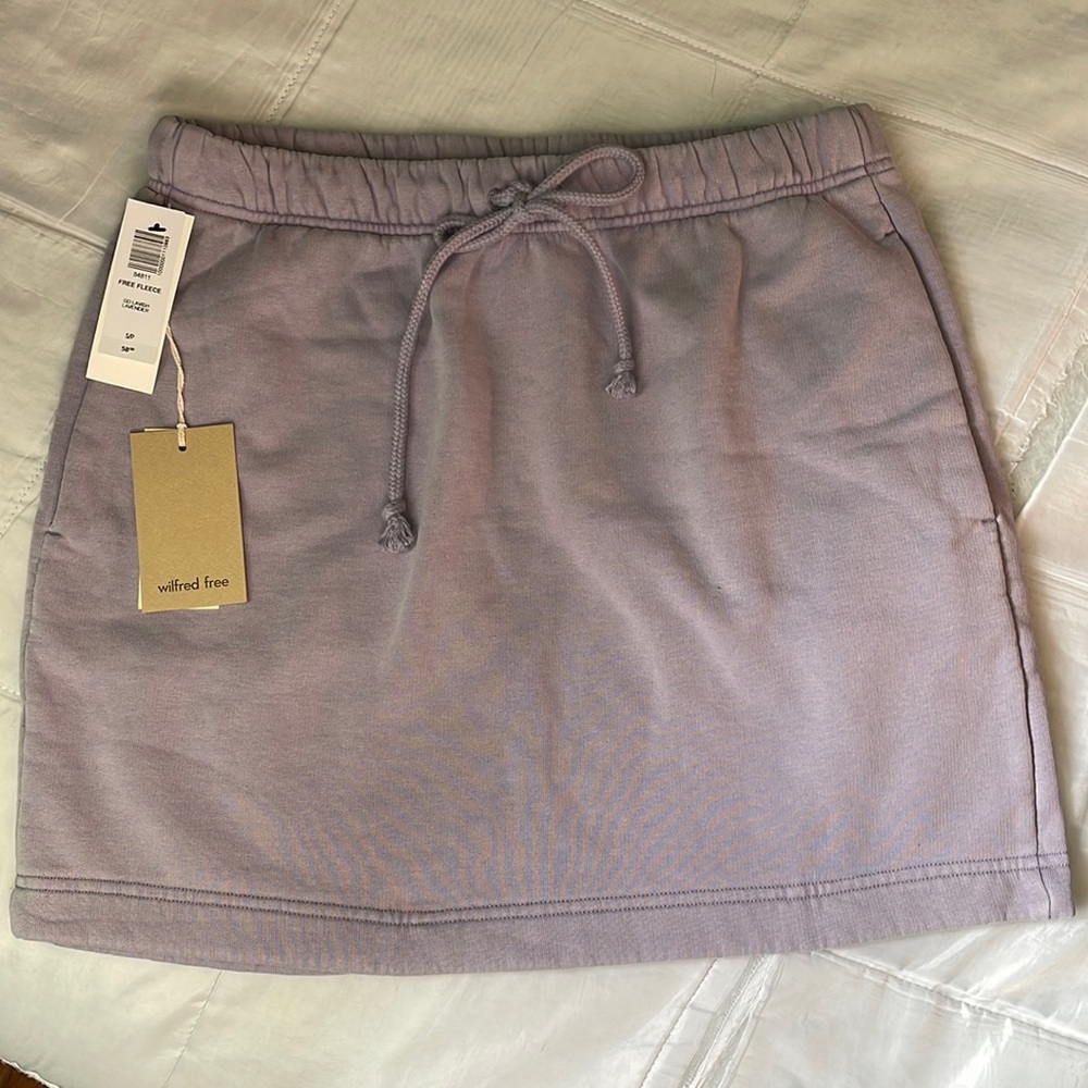 Aritzia sweat skirt
